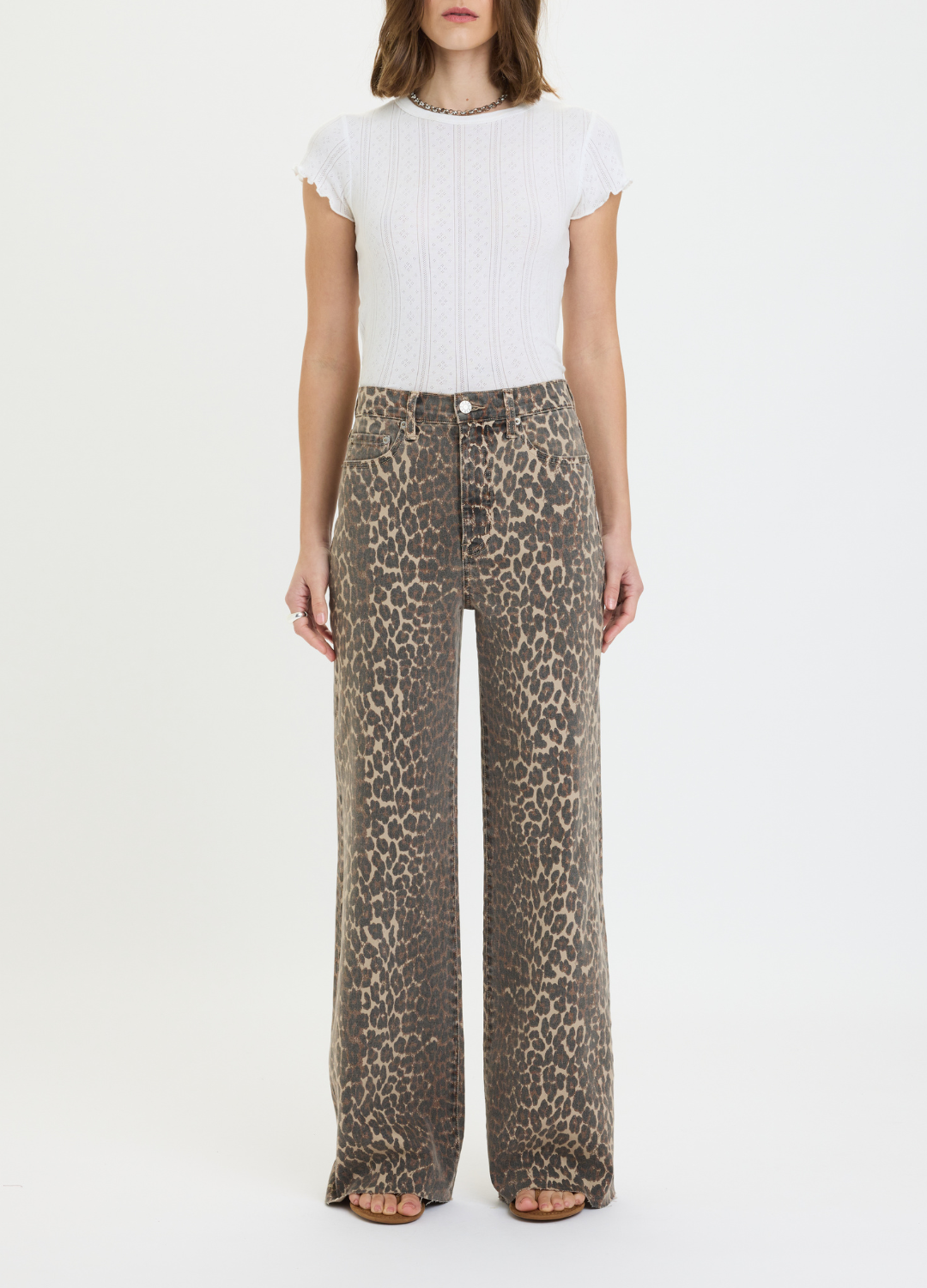 Far Out Wide Leg in Cool Cat