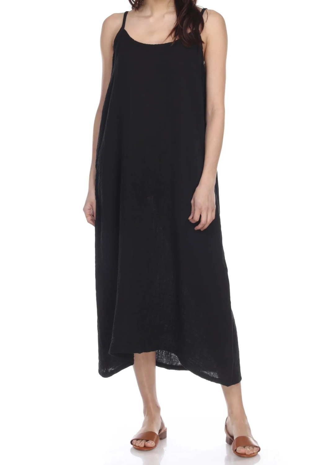 Long Cotton Slip Dress