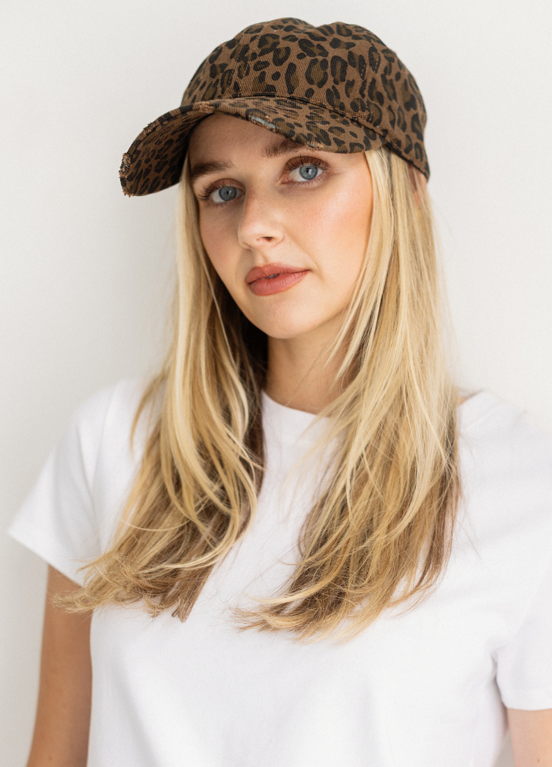 Leopard Dad Cap