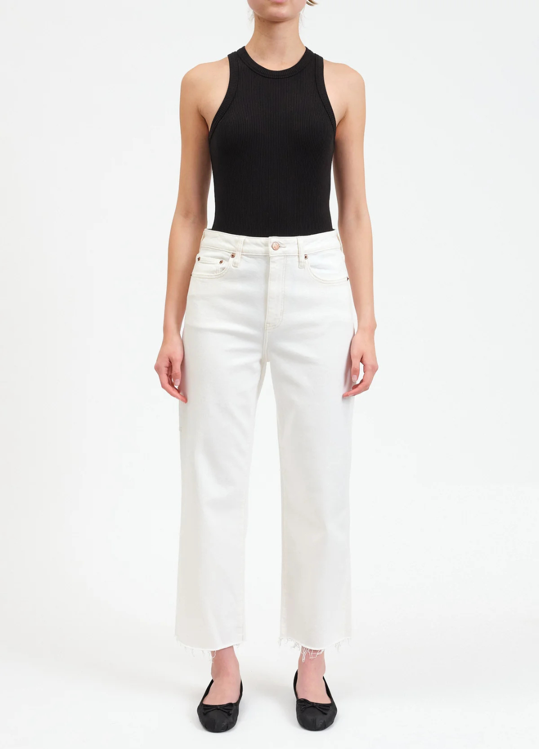 Sundaze Straight Leg Utility Crop Jean