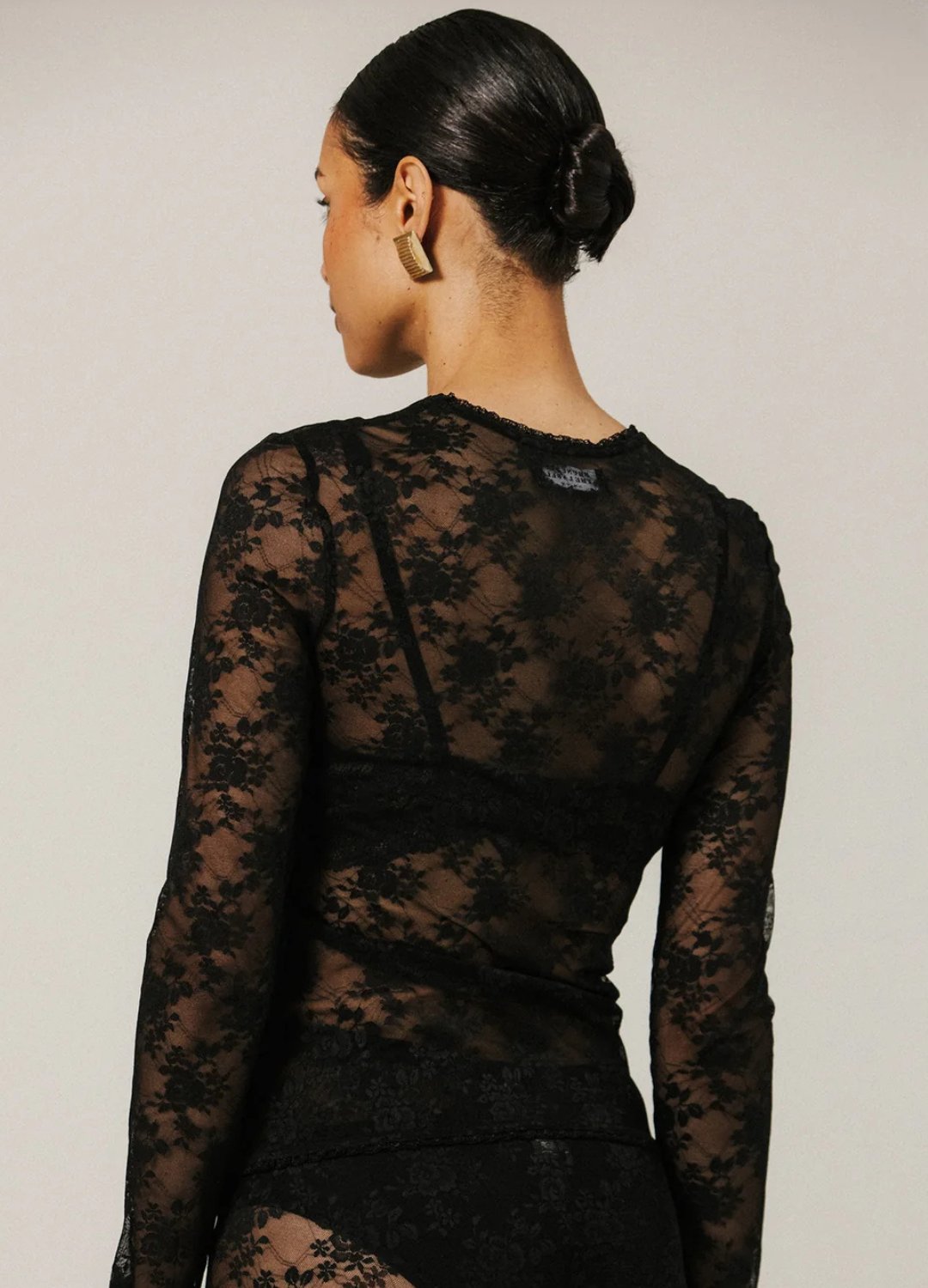Lace Long Sleeve Top