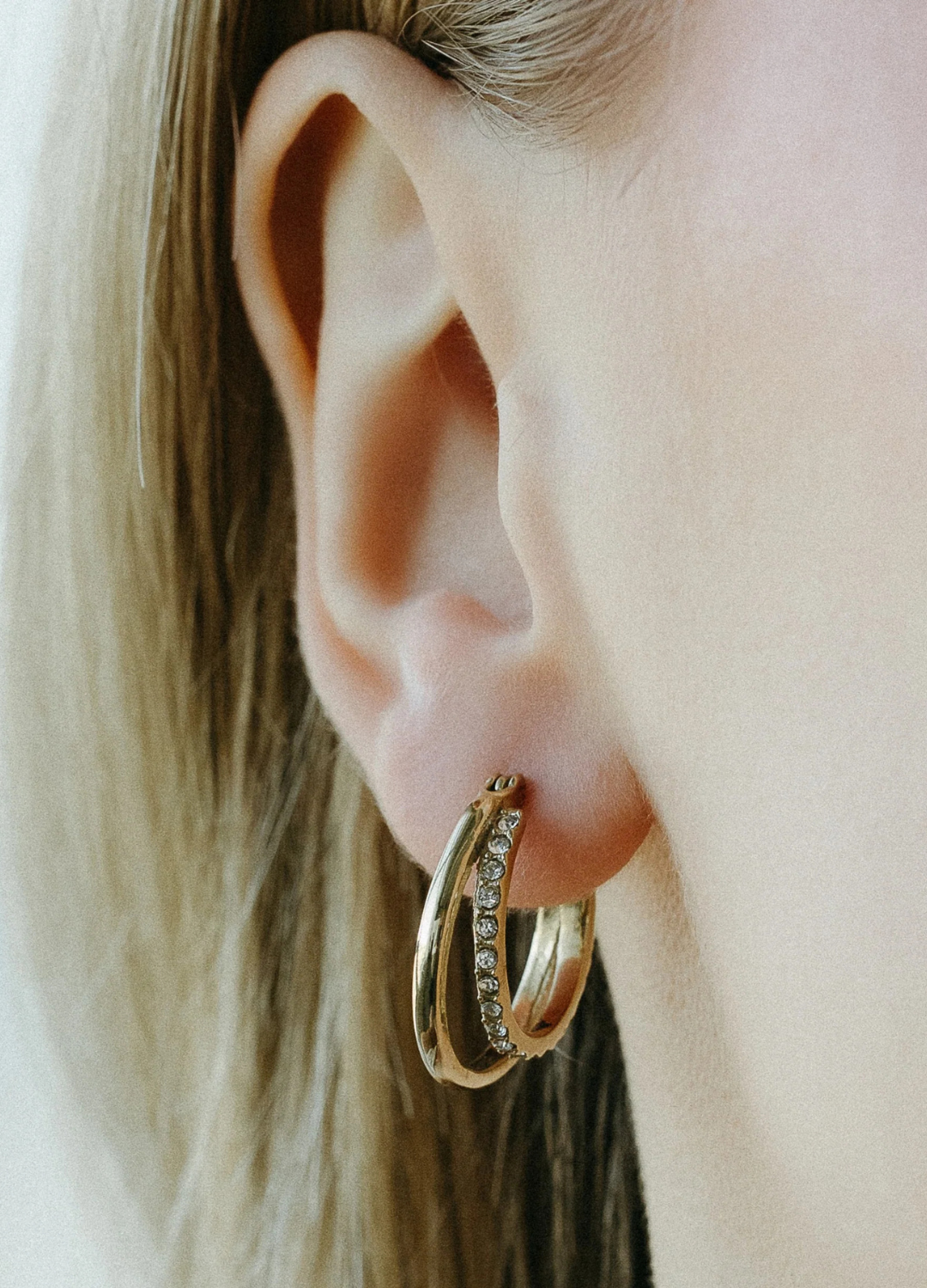 Aurelle Double Layered Hoops