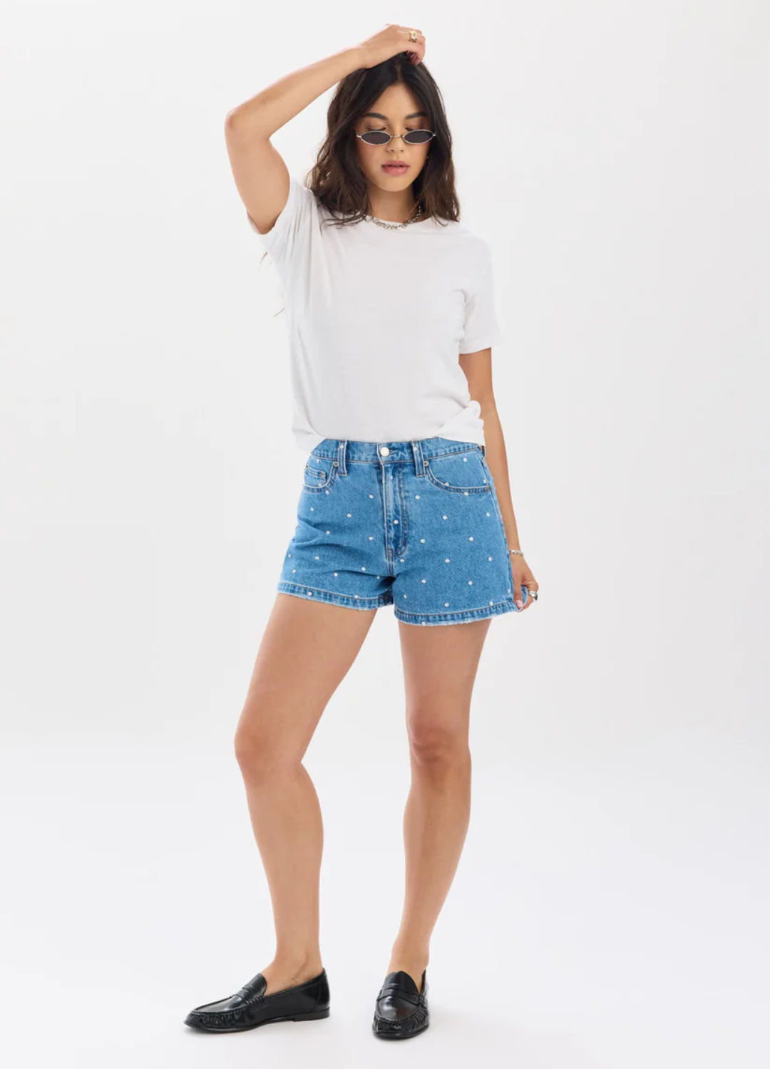 Knockout A-Line Jean Short
