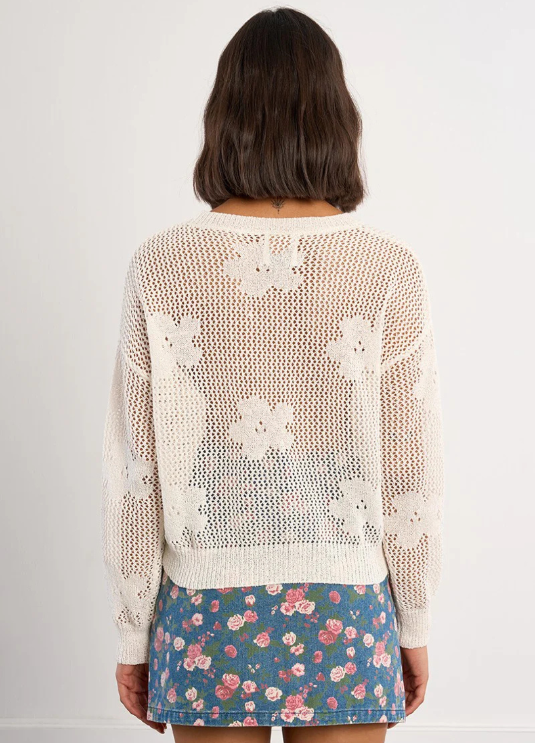 Kayla Crochet Sweater