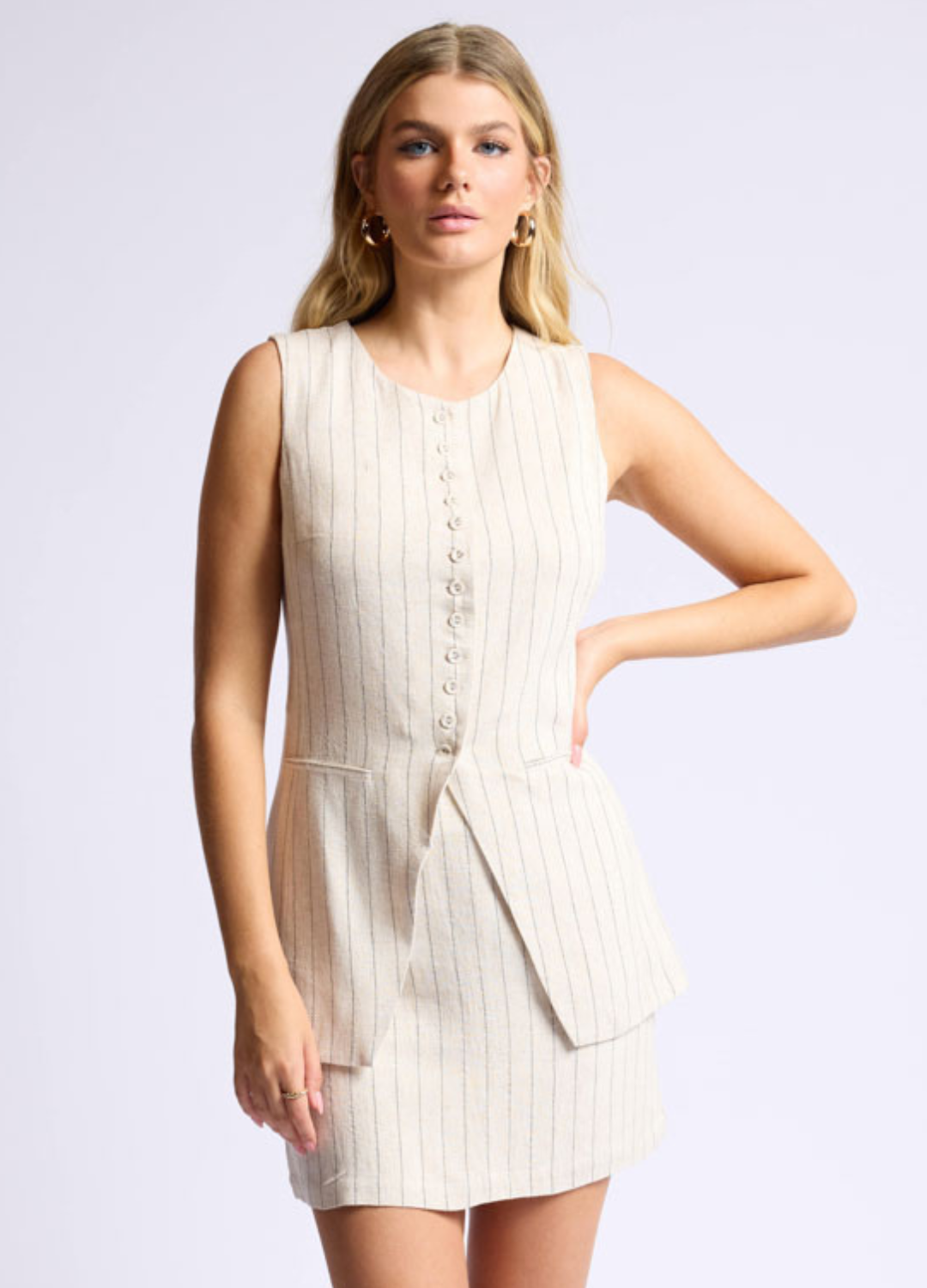 Baked Goods Long Vest