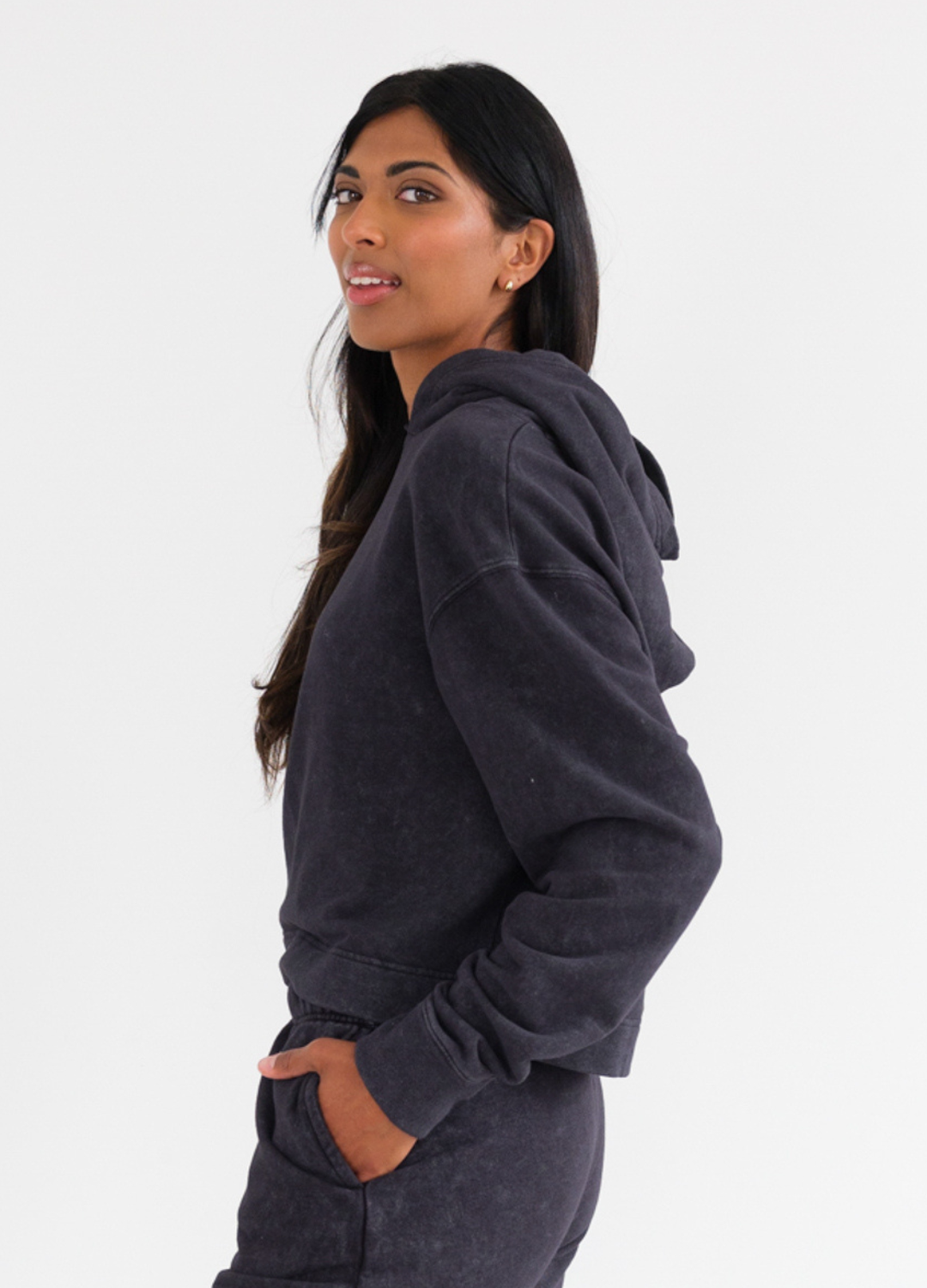 Cropped Core Hoodie