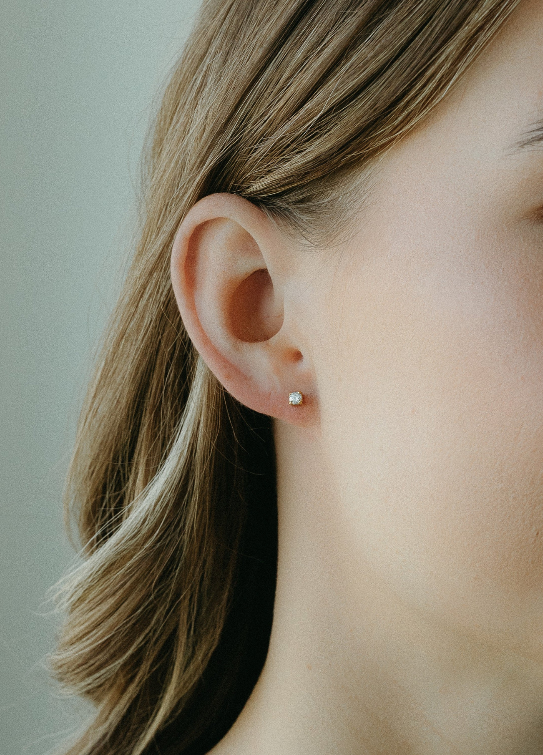 Diamond Stud Earrings