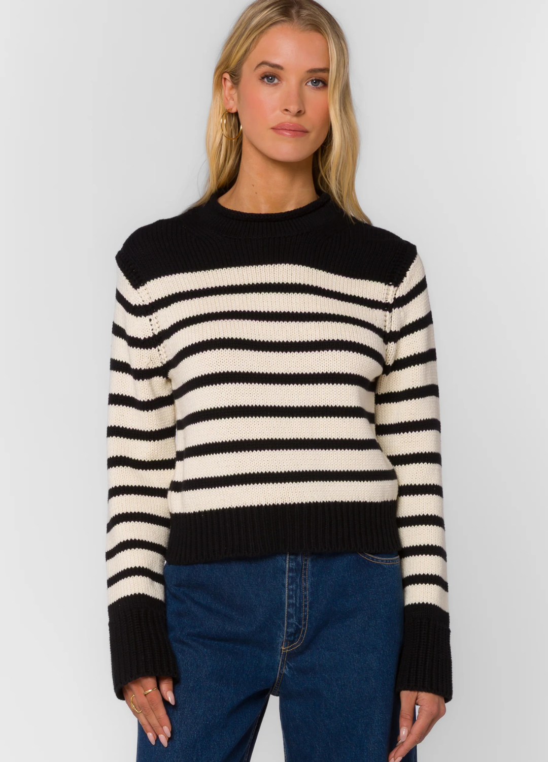 Ridley Striped Knit Sweater