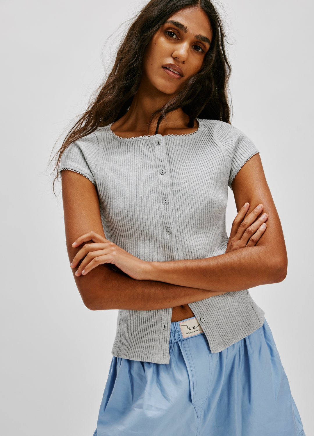 Most Wanted Shrunken Cardi Top