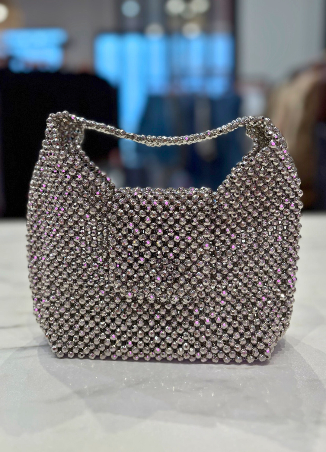 Crystal Mesh Handbag