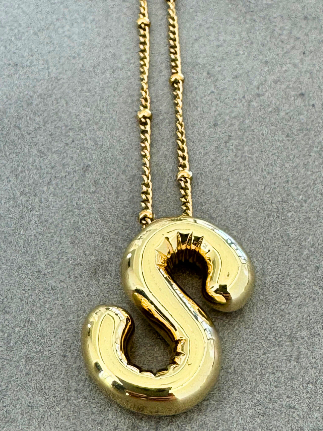 Helium Initial Necklace PREORDER