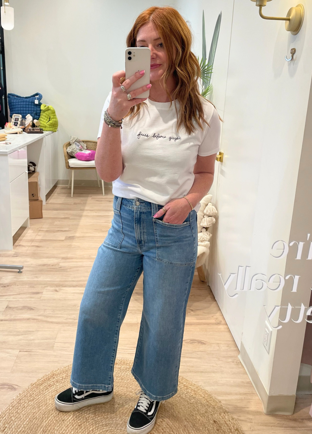 Fries Before Guys Tee