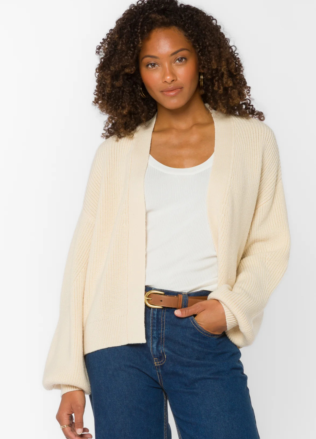 Brayden Wool Knit Cardigan