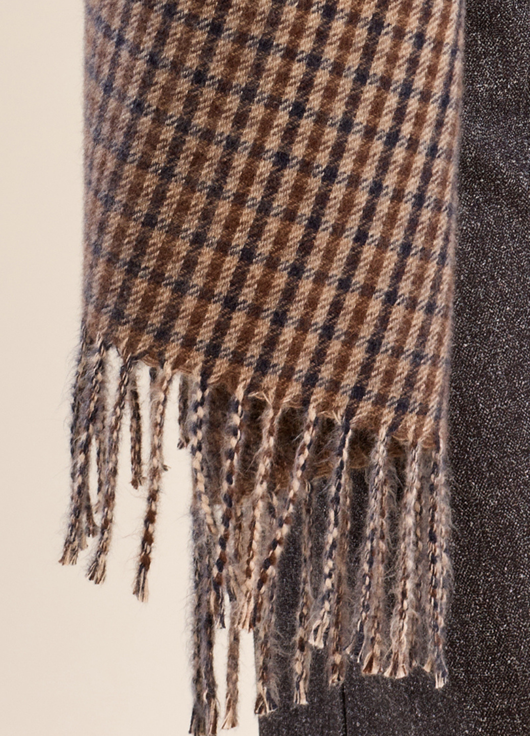 Gabby Plaid Long Scarf