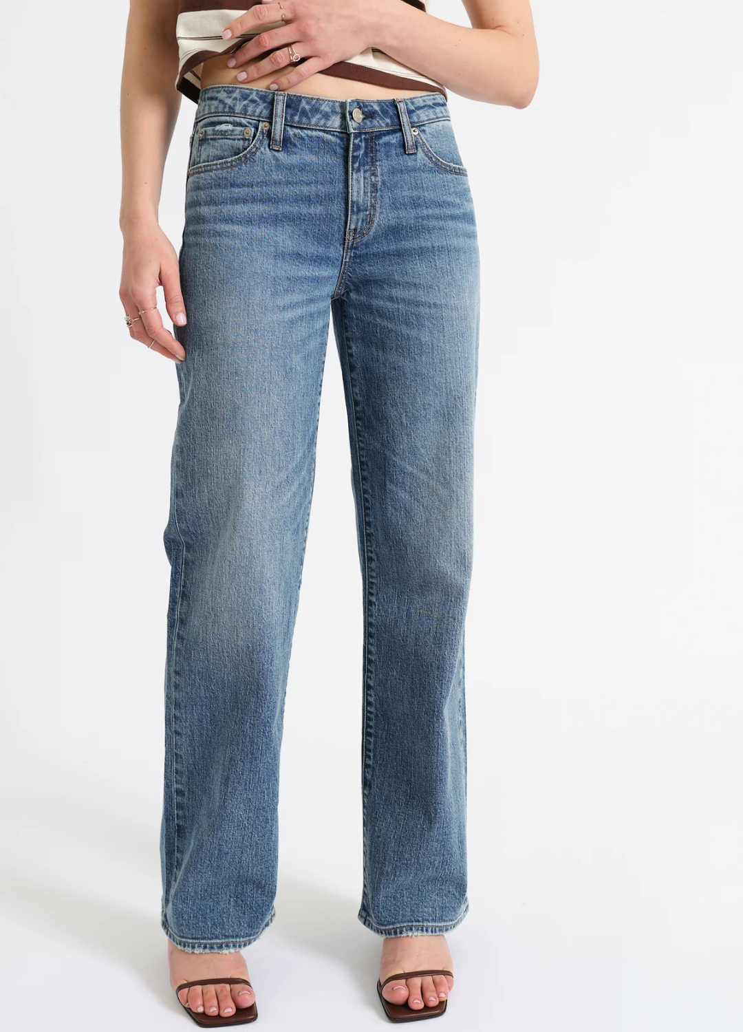 Keeper Low/Mid Rise Straight Leg