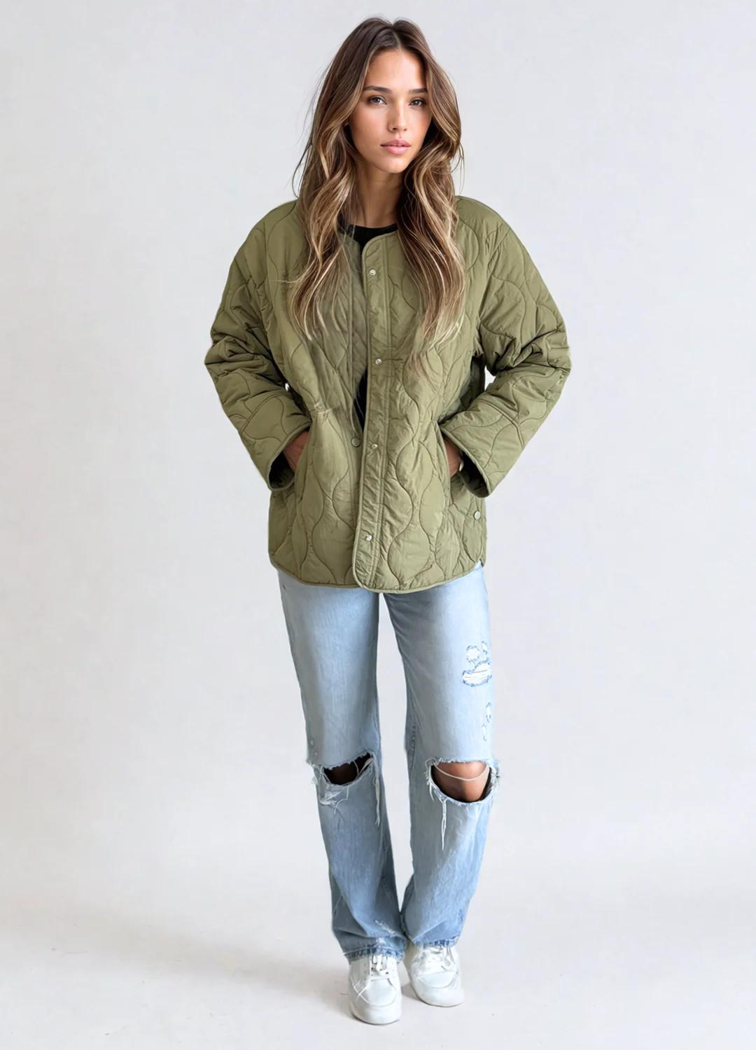 Ophelia Lightweight Quilted Coat