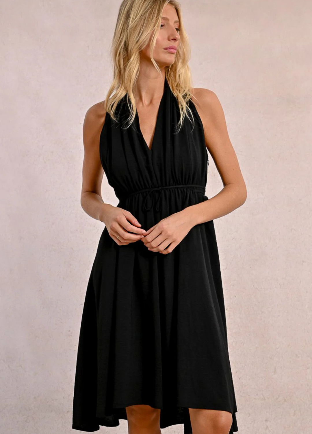 Hailey Halter Dress
