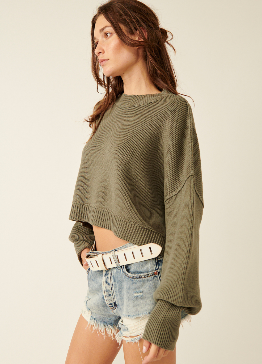 Easy Street Crop Sweater