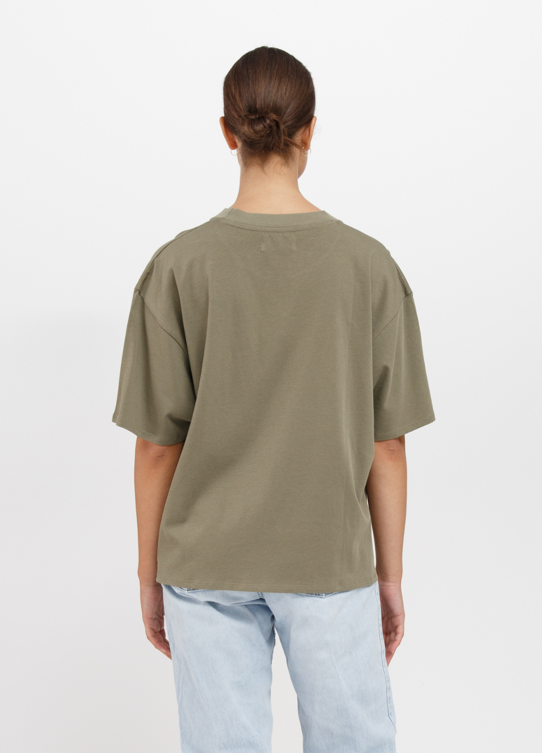 Boxy Crew Neck Tee