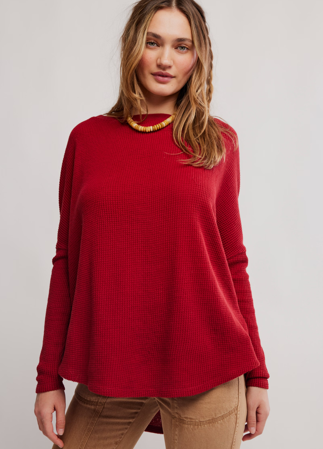 Latte Blues Long Sleeve Thermal