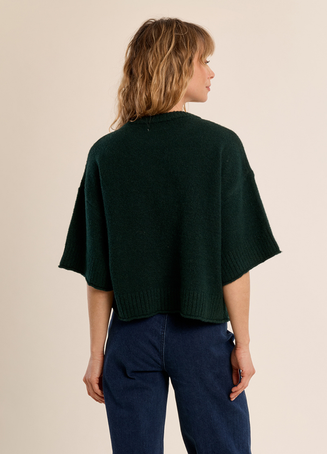 Gemma Half Sleeve Knit Sweater