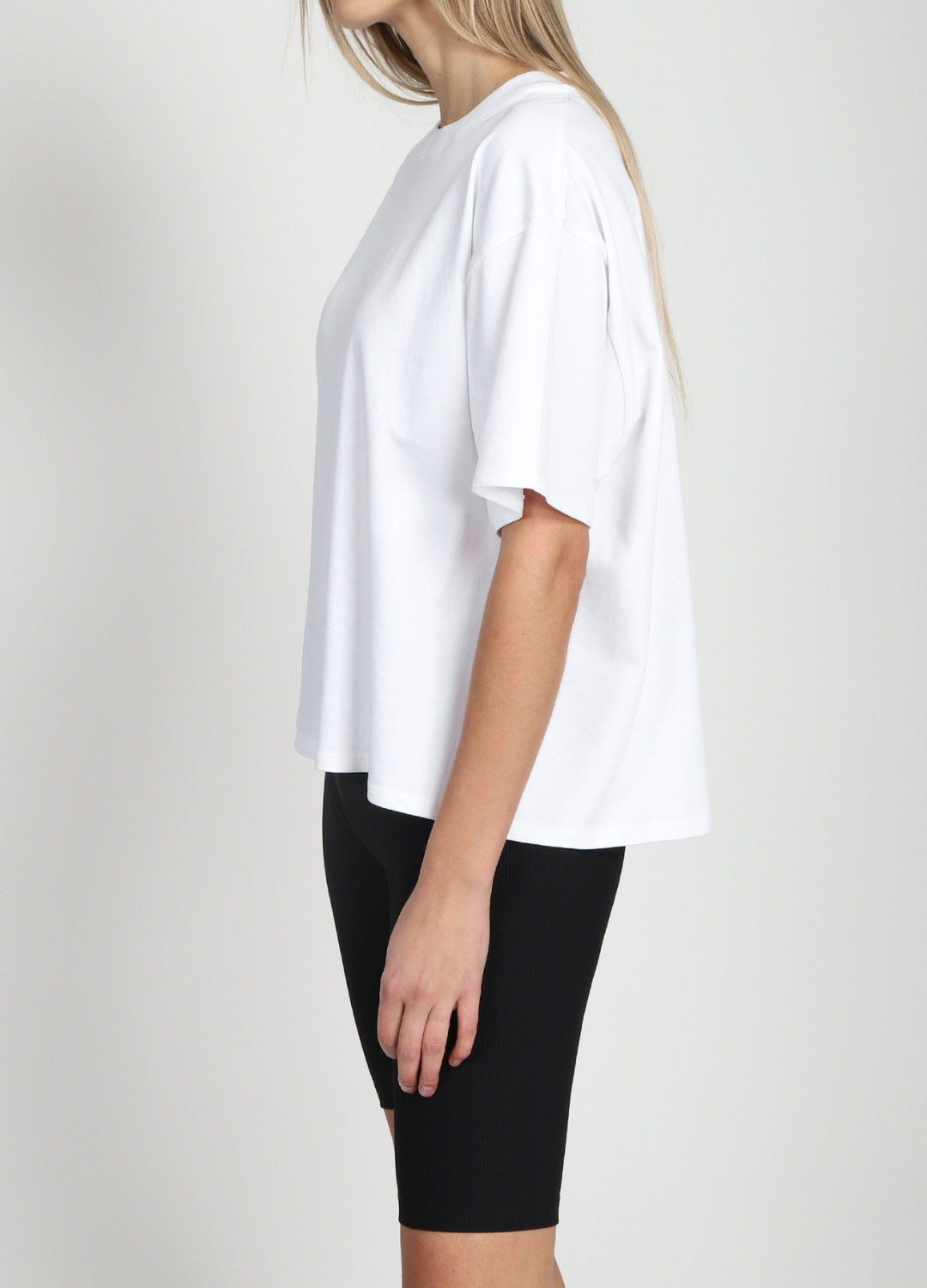 Boxy Crew Neck Tee