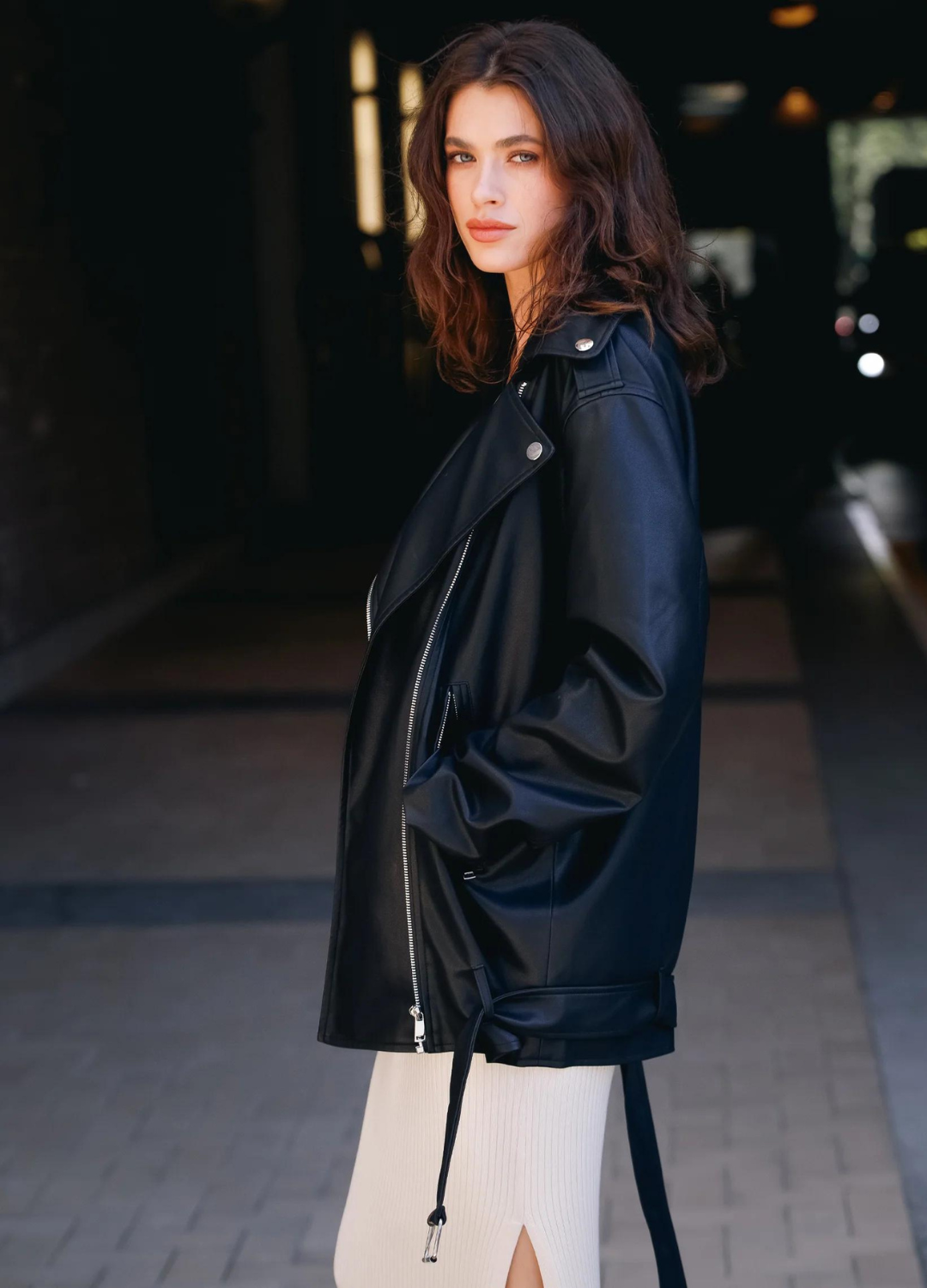 Florence Vegan Leather Jacket