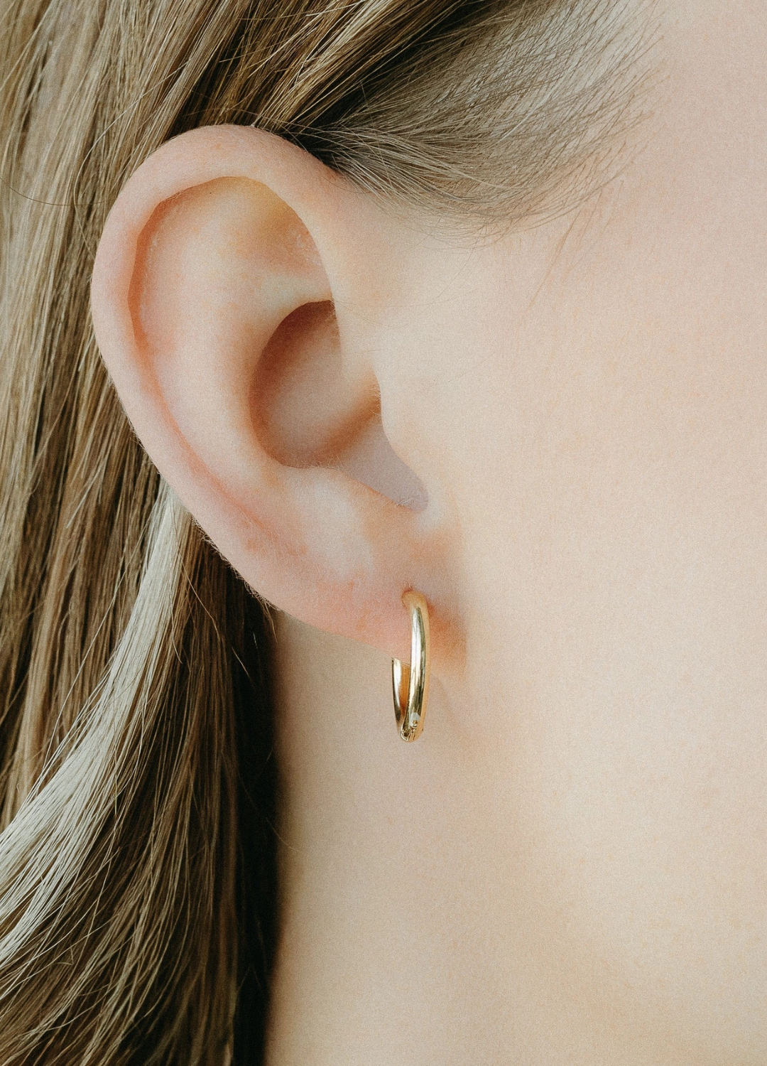 Classic Thin Gold Hoop Earrings