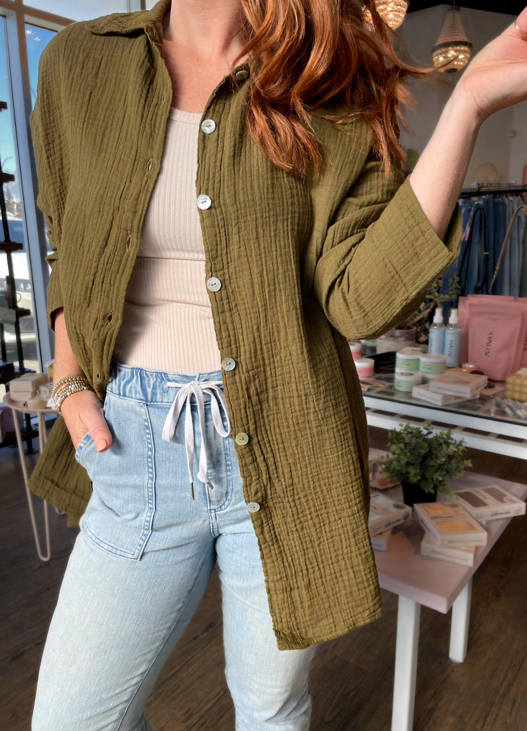 The Natalia Tunic Blouse
