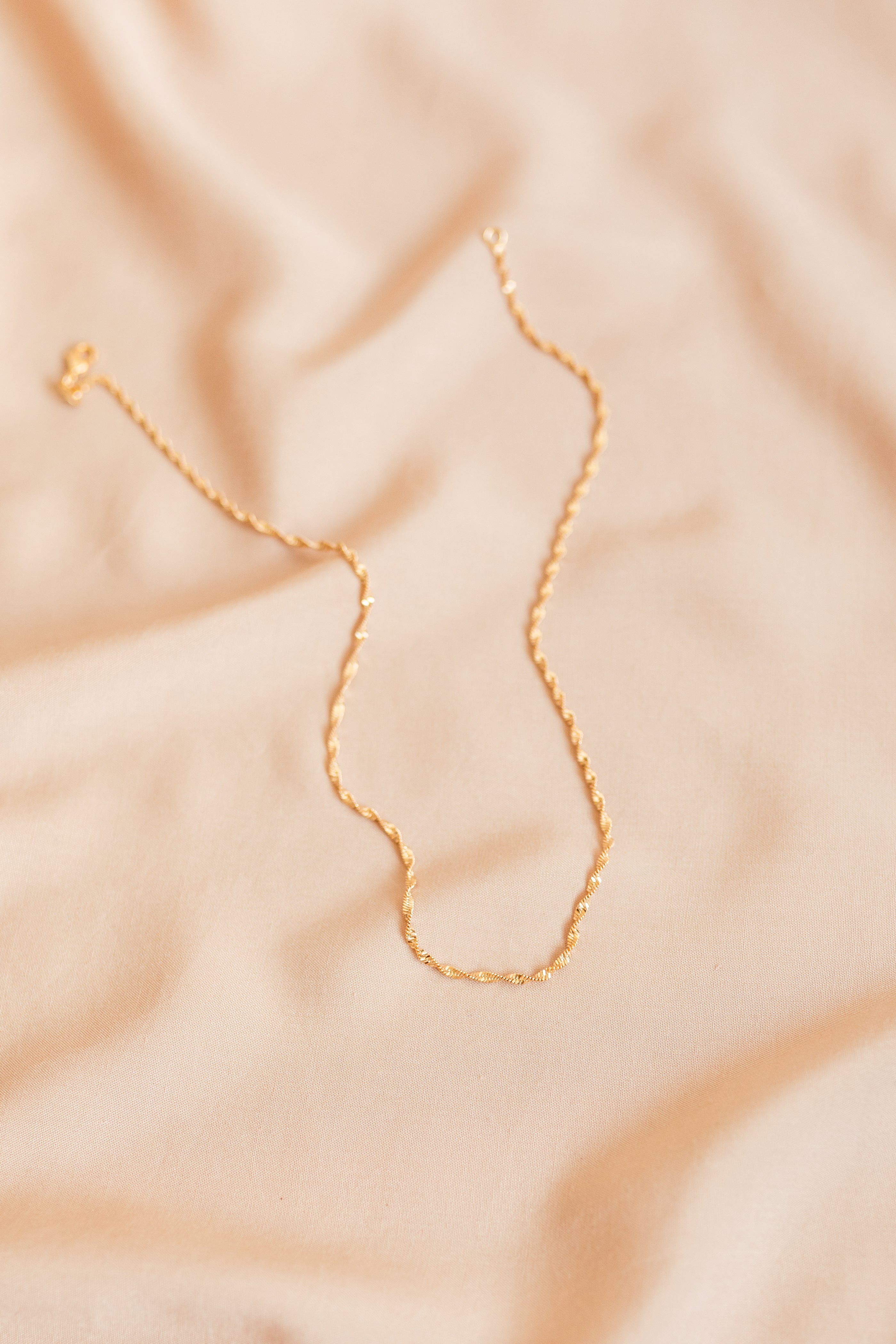 Manhattan Dainty Rope Chain Necklace