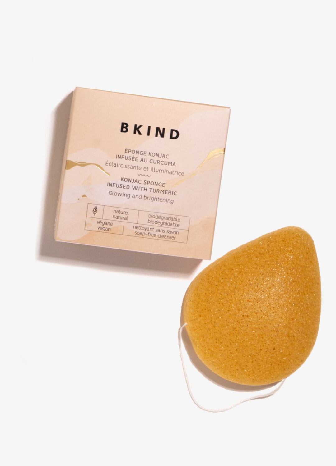 Konjac Facial Sponge - Tumeric