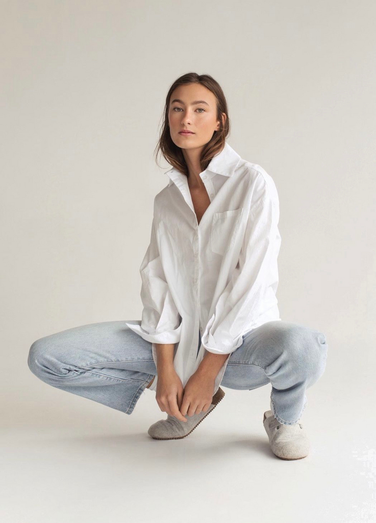 Blair Button-Up Shirt // White
